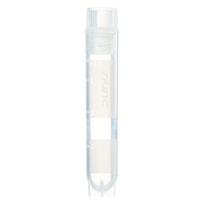 Thermo Scientific Nunc Biobanking and Cell Culture Cryogenic Tubes - 3.6 mL - Case of 1600 - 379189