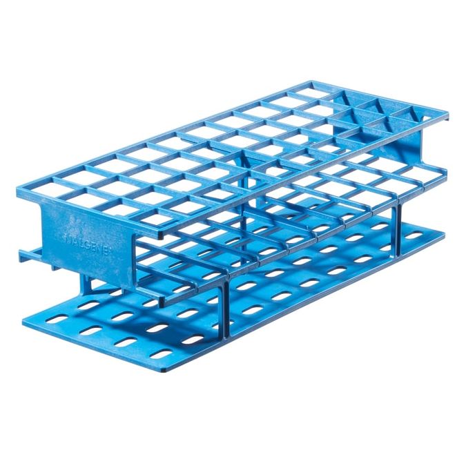Thermo Scientific Nalgene Unwire Test Tube Racks: Resmer Manufacturing Technology - 11.75 x 4.75 x 3.62 in. (30 x 12.1 x 9.2 cm) - RESMER - 5970-0325