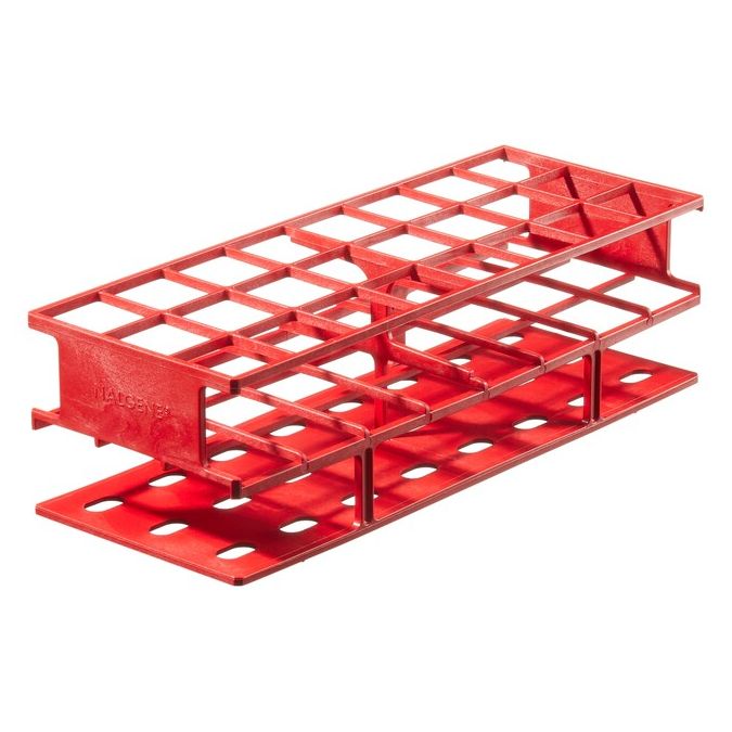 Thermo Scientific Nalgene Unwire Test Tube Racks: Resmer Manufacturing Technology - 11 x 4.25 x 3.62 in. (28.3 x 10.8 x 9.2 cm) - RESMER - 5970-0530