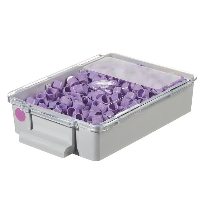 Thermo Scientific Cryo Vial Closure Color Coders - Purple - Case of 2000 - 375922