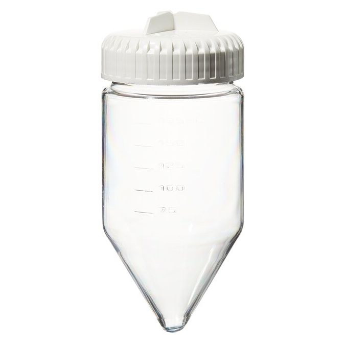 Thermo Scientific 3144-0175 Nalgene Polycarbonate Conical-Bottom Centrifuge Bottle, 175 mL - Clear (Case of 36)