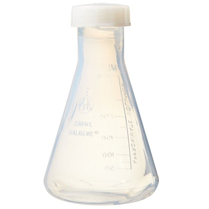 Thermo Scientific Nalgene Erlenmeyer Flasks made with Teflon fluoropolymer and Closure made with Tefzel - 4106-0250 - Screw