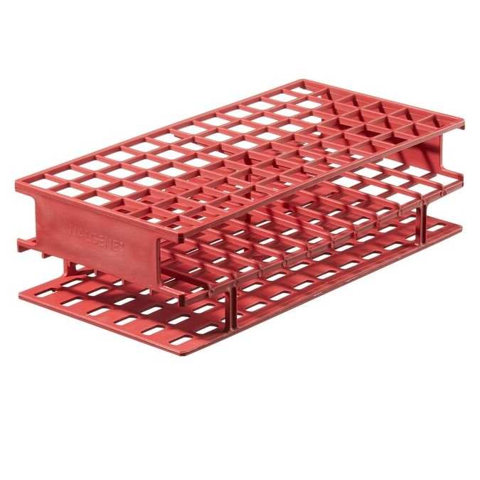 Thermo Scientific Nalgene Unwire Polypropylene Test Tube Racks - 9.75 x 5 x 2.75 in. (24.9 x 12.7 x 6.7 cm) - Polypropylene - 5976-0516