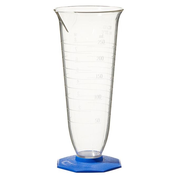 Thermo Scientific Nalgene Double-Scale PMP Pharmaceutical Graduates - 3673-0008 - 250 mL - PMP - 12/Cs