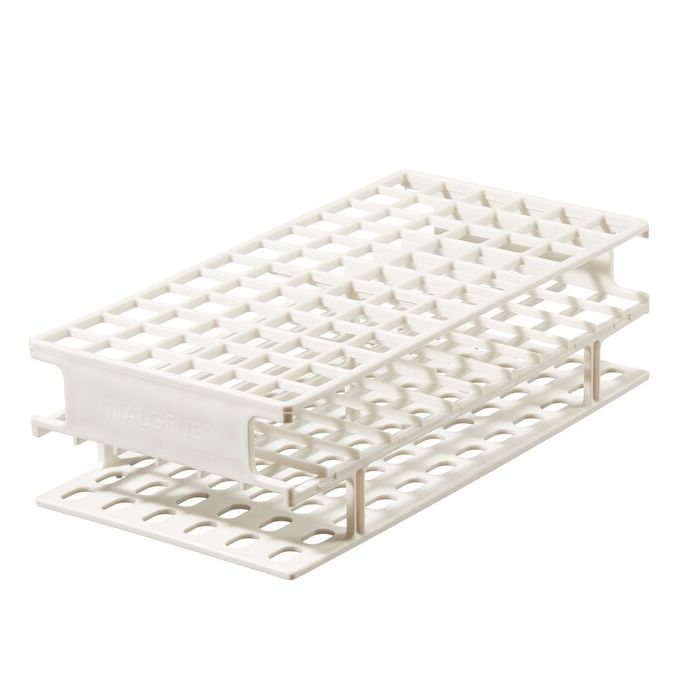 Thermo Scientific Nalgene Unwire Polypropylene Test Tube Racks - 7.75 x 4 x 2.25 in. (20 x 10.2 x 5.7 cm) - Polypropylene - 5976-0013