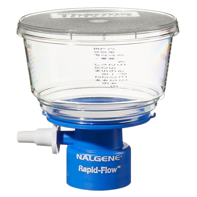 Thermo Scientific Nalgene Rapid-Flow Sterile Disposable Bottle Top Filters with PES, CN, SFCA or Nylon Membranes - 296-3345 - 50 mm