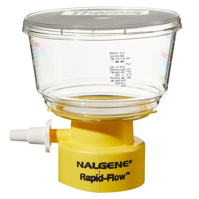 Thermo Scientific Nalgene Rapid-Flow Sterile Disposable Bottle Top Filters with PES, CN, SFCA or Nylon Membranes - 290-4520 - 50 mm