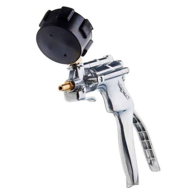 Nalgene Zinc/Aluminum Hand-Operated Vacuum Pump with Gauge