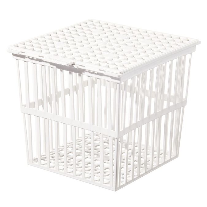 Thermo Scientific Nalgene Polypropylene Autoclaving Baskets - 6.125 x 6.625 x 7 in. (15.6 x 17.8 x 17.8cm) - Polypropylene - 6917-0150