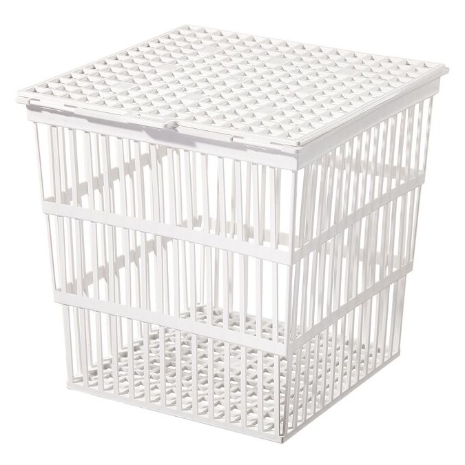 Thermo Scientific Nalgene Polypropylene Autoclaving Baskets - 9.25 x 9.125 x 9.375 in. (23.3 x 23.9 x 23.9cm) - Polypropylene - 6917-0230