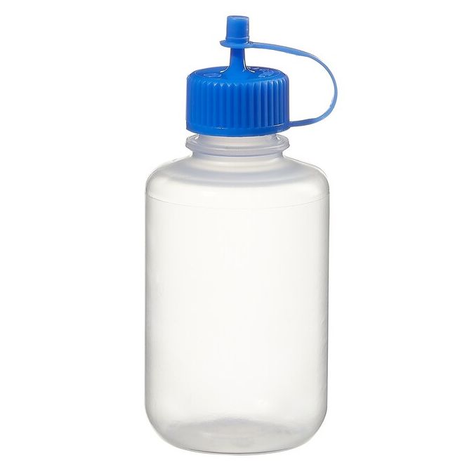 Thermo Scientific DS2420-0125 Nalgene PPCO Dispensing Bottle with Closure: Autoclavable, 125 mL - Clear (Case of 6)