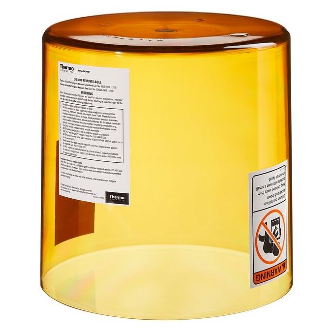 Thermo Scientific DS5320-1212 Nalgene Polyetherimide Replacement Vacuum Jars, 18.9 L - Transparent Amber (Each)