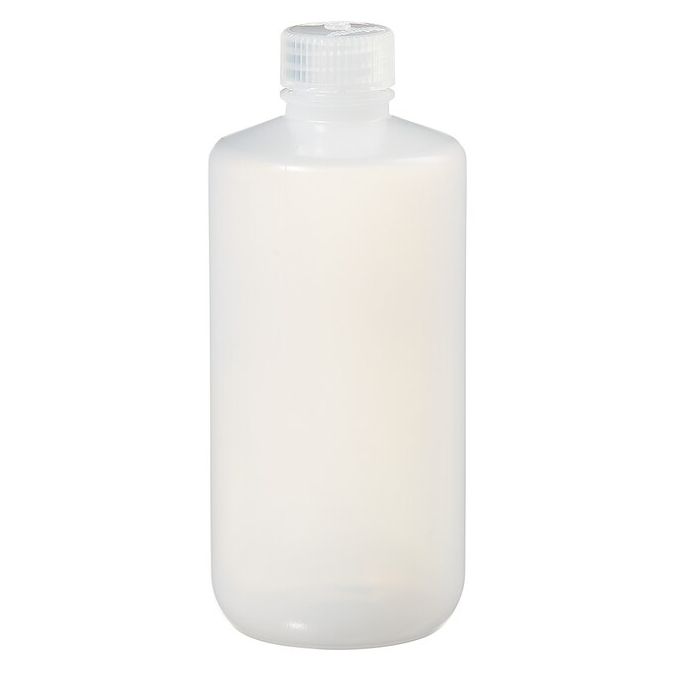 Thermo Scientific 382003-0016 Nalgene LDPE Low Particulate/Low Metals Bottles with Closure, 500 mL - Translucent (Case of 48)
