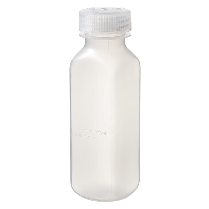 Thermo Scientific 2505-0380 Nalgene PPCO Dilution Bottles with Closure, 205 mL - Clear (Case of 48)