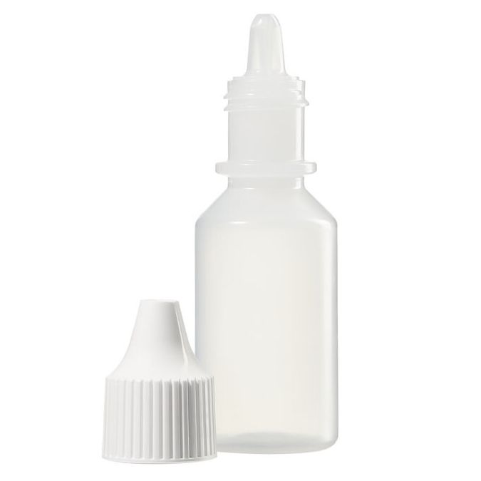 Thermo Scientific 2750-9050 Nalgene Dropper Bottles with Control Dispensing Tip, 15 mL - Translucent (Case of 25)