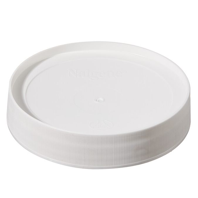 Thermo Scientific Nalgene Carboy Replacement Screw Closures and Gaskets - 120 mm - Polypropylene - 12/Cs - 712155-1200