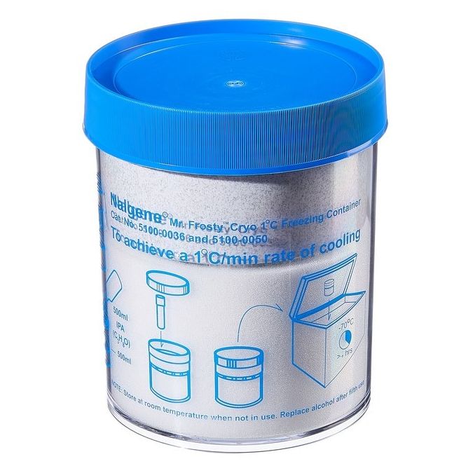 Thermo Scientific Mr. Frosty Freezing Container - 5100-0036 - 3.6 mL - Freezing Container - Clear, Blue Lid