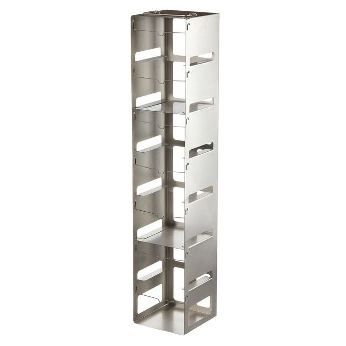 Thermo Scientific CryoBox Freezer Racks - 14.3 x 14 x 70.5 cm - Stainless Steel - DS5037-0007