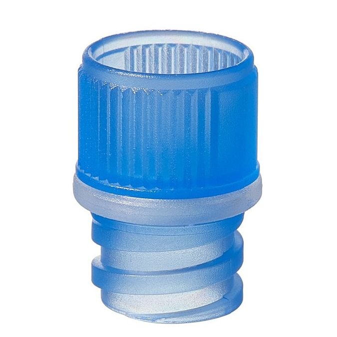 Thermo Scientific Nunc CryoTube Colored Caps - Blue - Case of 2500 - 336088