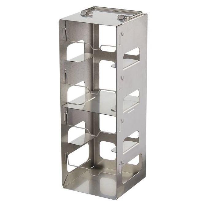 Thermo Scientific CryoBox Freezer Racks - 8.4 x 8.3 x 22.5 cm - Stainless Steel - DS5035-0004