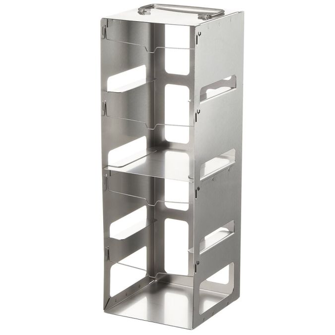 Thermo Scientific CryoBox Freezer Racks - 14.3 x 14 x 40.6 cm - Stainless Steel - DS5037-0004