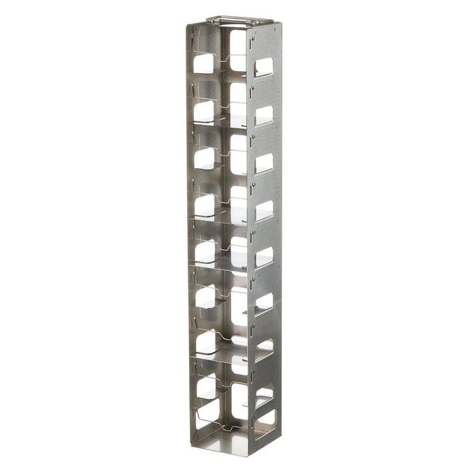 Thermo Scientific CryoBox Freezer Racks - 8.4 x 8.3 x 50.2 cm - Stainless Steel - DS5035-0009