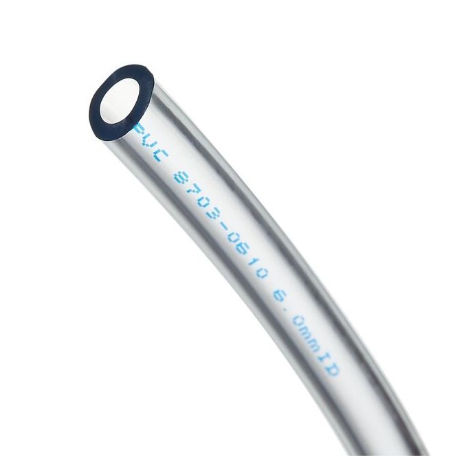 Thermo Scientific Nalgene Metric Non-Phthalate PVC Tubing - 0.24 in. ID, 0.39 in. OD - Each - 8703-0610