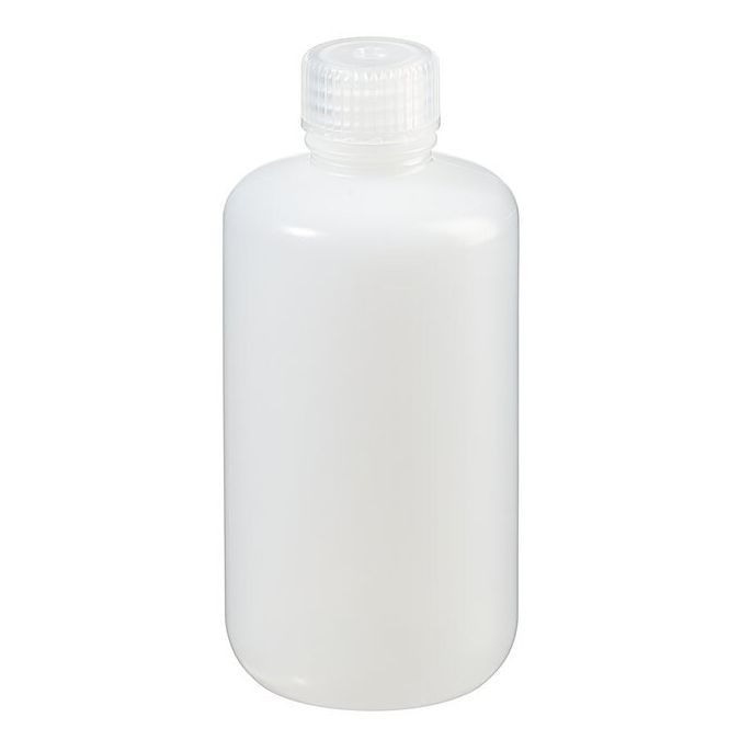 Thermo Scientific 312089-0008 Nalgene Narrow-Mouth Natural HDPE Packaging Bottles with Closure: Bulk Pack, 250 mL - Translucent (Case of 250)