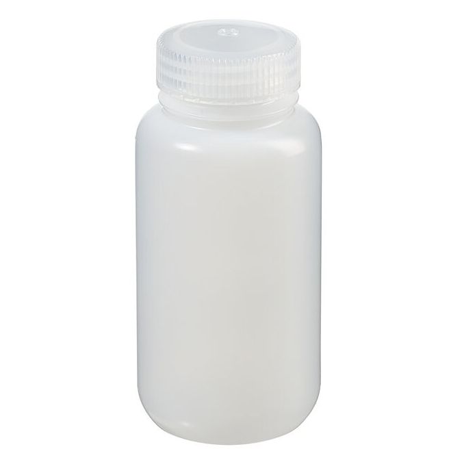 Thermo Scientific 312189-0008 Nalgene Wide-Mouth HDPE Packaging Bottles with Closure: Bulk Pack, 250 mL - Translucent (Case of 250)