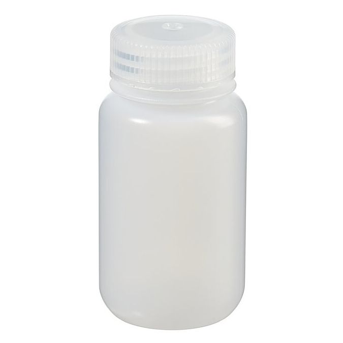 Thermo Scientific 312189-0004 Nalgene Wide-Mouth HDPE Packaging Bottles with Closure: Bulk Pack, 125 mL - Translucent (Case of 500)