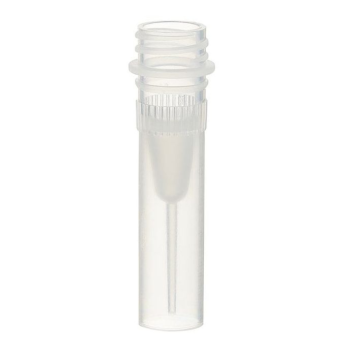 Thermo Scientific Nalgene Natural PPCO Micro Packaging Vials - Sterile, Bulk Pack - Natural Translucent - 11 mm - Case of 1000 - 342800-0005