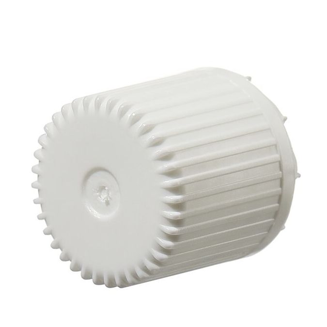 Thermo Scientific Nalgene PPCO Micro Packaging Vial Closures For 4.5mL Vials - Sterile, Bulk Pack - White - 13 mm - Case of 1000 - 342826-0111