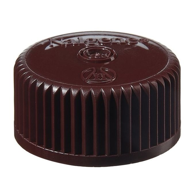 Thermo Scientific Nalgene Colored Polypropylene Closures with 28-415 Finish - 28-415 mm - Polypropylene - 500/Cs - 362150-7280