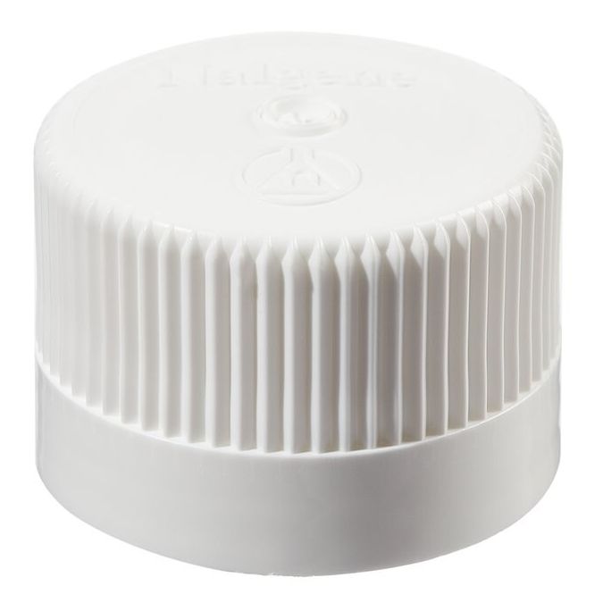 Thermo Scientific Nalgene Colored Polypropylene Closures with 38-430 Finish - 38-430 mm - Polypropylene - 250/Cs - 362150-1384