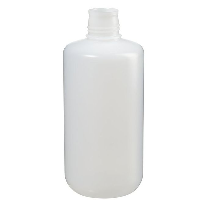 Thermo Scientific 362089-0032 Nalgene Narrow-Mouth HDPE Packaging Bottles without Closure: Bulk Pack, 1000 mL - Translucent (Case of 50)