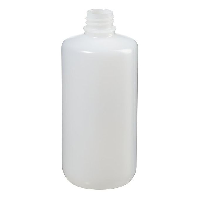 Thermo Scientific 362089-0016 Nalgene Narrow-Mouth HDPE Packaging Bottles without Closure: Bulk Pack, 500 mL - Translucent (Case of 125)