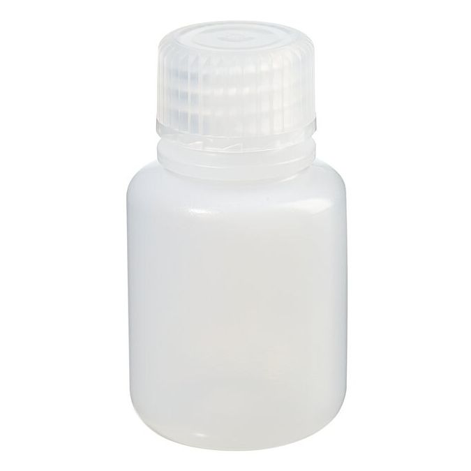 Thermo Scientific 322089-0001 Nalgene Narrow-Mouth HDPE Bottles with Closure: Shrink-Wrapped Trays, 30 mL - Natural (Case of 1050)
