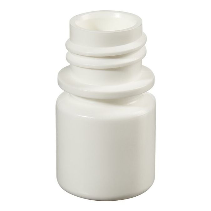 Thermo Scientific 362008-9025 Nalgene HDPE Diagnostic Bottles without Closure: Bulk Pack, 8 mL - Opaque White (Case of 2000)