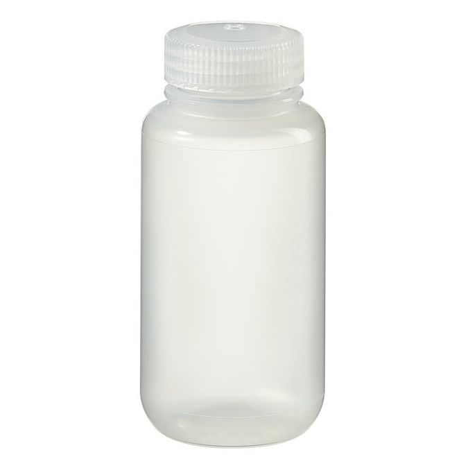 Thermo Scientific 312187-0008 Nalgene Wide-Mouth PPCO Packaging Bottles with Closure: Bulk Pack, 250 mL - Translucent (Case of 250)