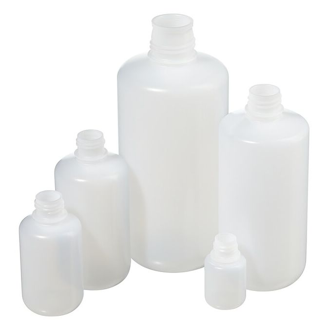 Thermo Scientific 362089-0002 Nalgene Narrow-Mouth HDPE Packaging Bottles without Closure: Bulk Pack, 60 mL - Translucent (Case of 1000)