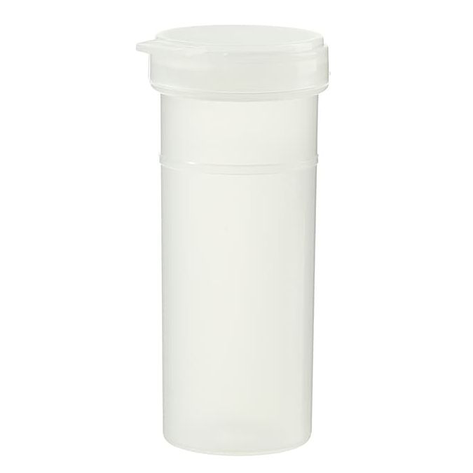 Thermo Scientific Capitol Vial Flip-Top Polypropylene Containers - Natural - Case of 400 - 0385