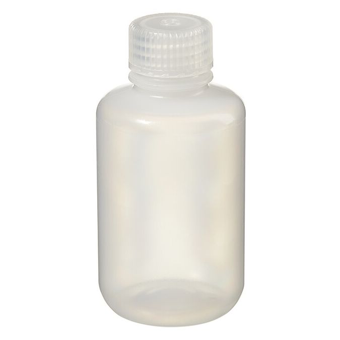 Thermo Scientific 312088-0004 Nalgene Narrow-Mouth LDPE Packaging Bottles with Closure: Bulk Pack, 125 mL - Translucent (Case of 500)