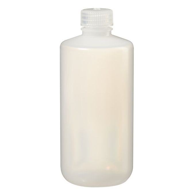 Thermo Scientific 312088-0016 Nalgene Narrow-Mouth LDPE Packaging Bottles with Closure: Bulk Pack, 500 mL - Translucent (Case of 125)