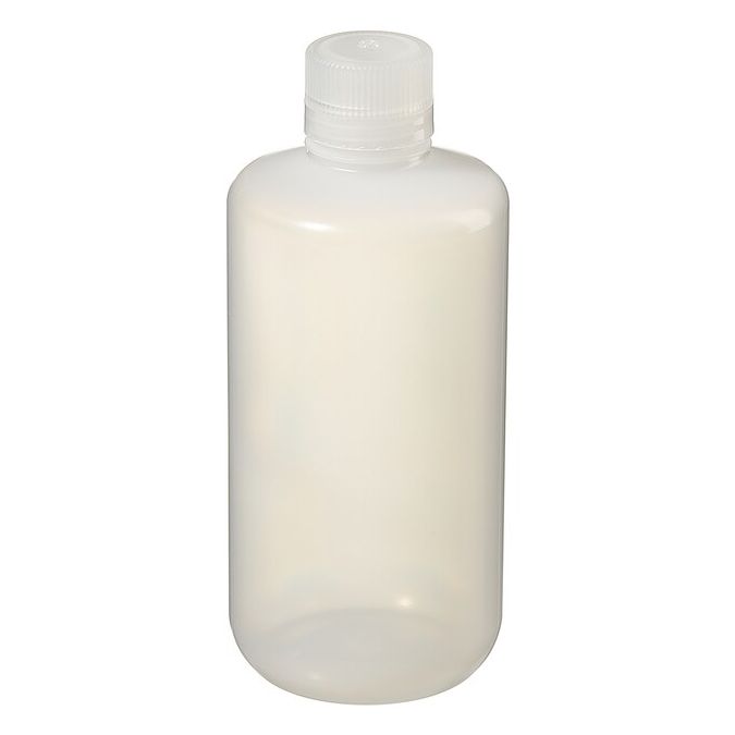 Thermo Scientific 312088-0032 Nalgene Narrow-Mouth LDPE Packaging Bottles with Closure: Bulk Pack, 1000 mL - Translucent (Case of 50)