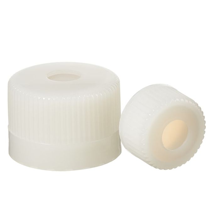 Thermo Scientific Nalgene Septum Closures: Sterile, Bulk Pack, 38-430mm - 24-415 mm - HDPE - Sterile - 200/Cs - 342178-0240
