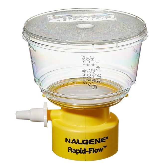 Thermo Scientific Nalgene Rapid-Flow Sterile Disposable Bottle Top Filters with PES, CN, SFCA or Nylon Membranes - 290-4545 - 50 mm