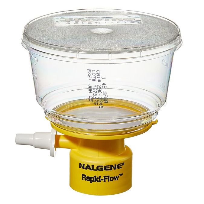 Thermo Scientific Nalgene Rapid-Flow Sterile Disposable Bottle Top Filters with PES, CN, SFCA or Nylon Membranes - 290-3345 - 50 mm