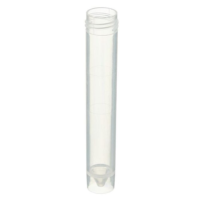 Thermo Scientific Capitol Vial 10 mL and 12 mL Screw Top Transport Tubes and Caps - Clear - Case of 2000 - S40610