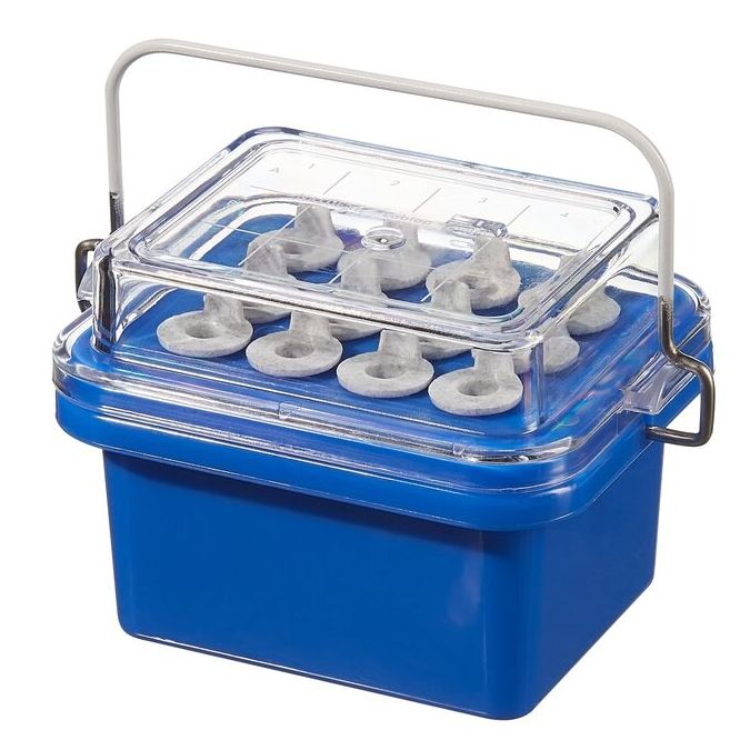 Thermo Scientific Benchtop Coolers - 5115-0012 - 0.2 to 0.5 mL - Benchtop Cooler - Blue, Clear