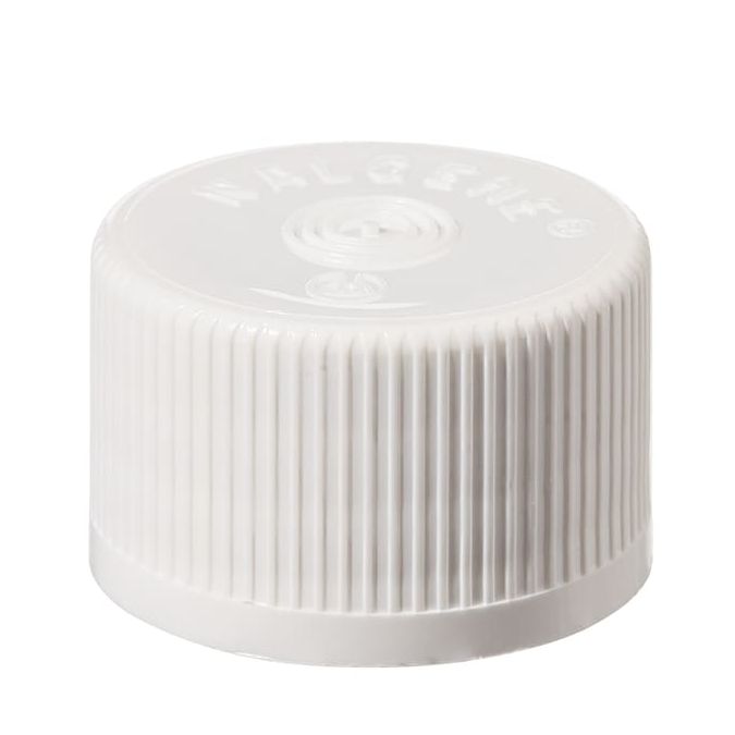 Thermo Scientific Nalgene Continuous-Thread Lined Closures for Serum Vials - Sterile, Bulk Pack - White - 20-415 - Case of 2000 - 342158-0021